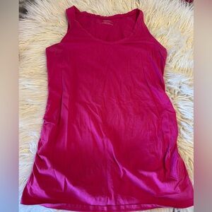 Motherhood Maternity Vibrant Pink Tank Top